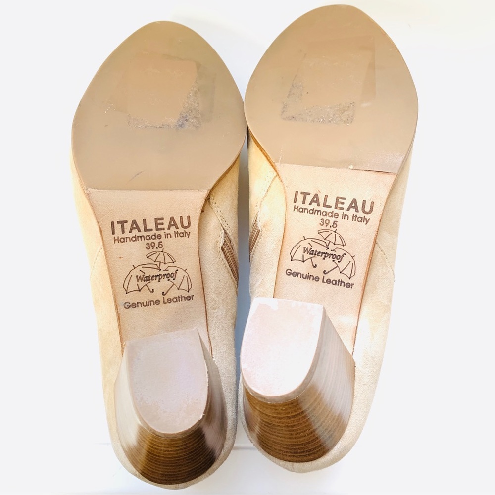 NEW Italeau Marisa Waterproof Cap Toe Bootie - Picture 8 of 8